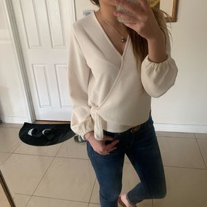• Madewell | Wrap Top •
